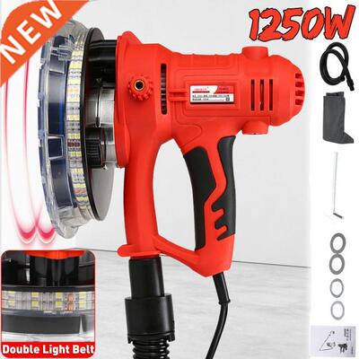 DOERSUPP 3500r/min 220V Drywall Sander Wall Polishing Machin
