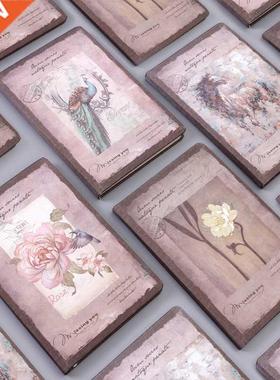 Creative Retro A5 Flower and Bird World Colored Inner Page H