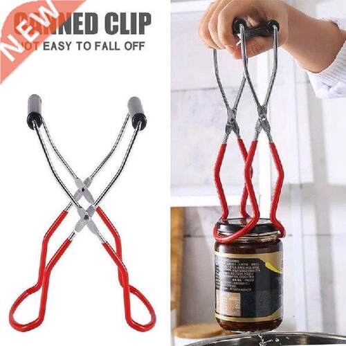 Canning Jar Lifter With Grip Handle Stainless Steel Can