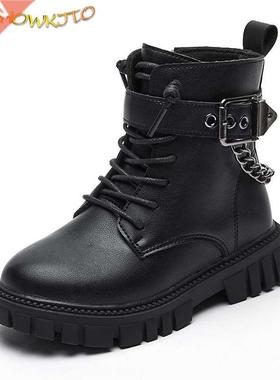 Children New Boots Soft-soled Girls Martin Boots Autumn and