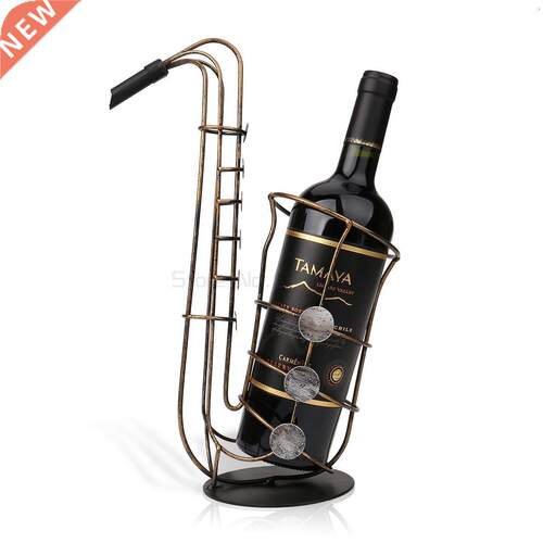 Metal Sax Wine Rack Creative Wine Bottle Holder Beautiful