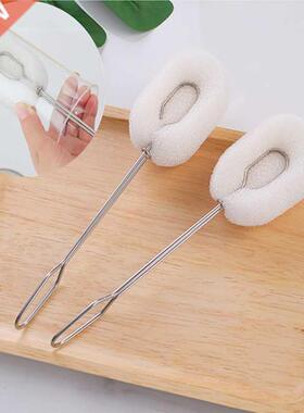 Long Handle Sponge Cup Brush Cup Scrubber Glass Cleaner Drin