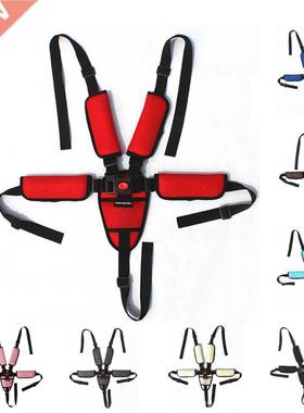 5-Point Safety Belt Crotch Shoulder tor Baby Chair Car
