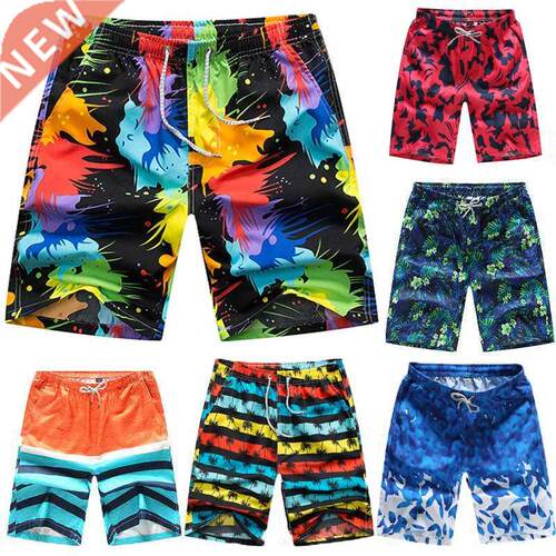 Summer beach pants men's quick-drying surf pants casual plus