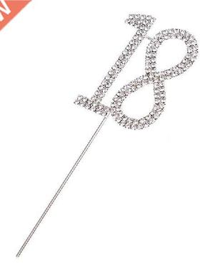 18th Birthday Flash Cake Topper Eighteen 18 Years Old