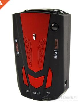 Car LED Radar Detector 60 Degree 16 Band English/Russian Vo