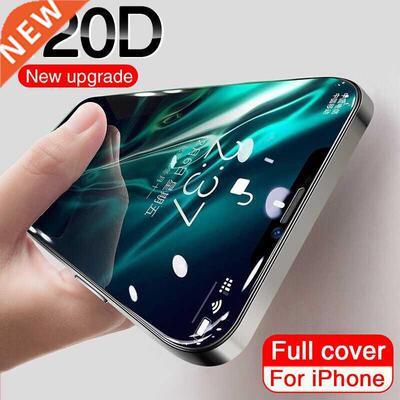 Screen Protector on iPhone XR X 7 8 Plus SE 11 12 1 Mini Gl