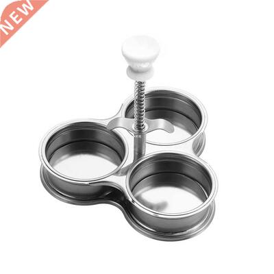 Baking Stainless Steel Boiler Steamer Spring Handle Egg Poac
