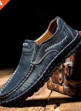 DM393 Genuine Leather Men's shoe Comfortable Outdoor Casual