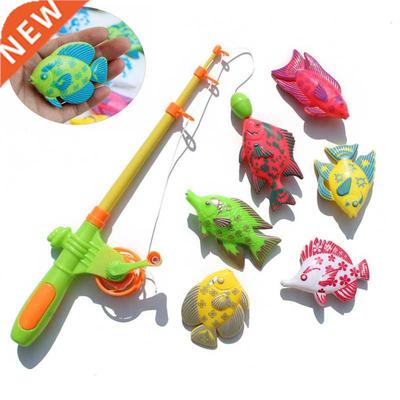 Children's 7pcs/Set Magnetic Fishing Parent-child interactiv