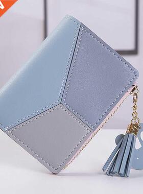 New Arrival Wallet ort Women Wallets Zipper Purse Patchwor