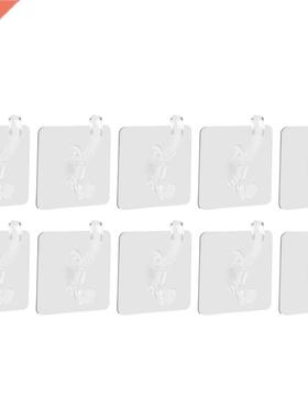 dhesive Wll Hooks 10 Pcks Hevy Duty dhesive Hook for