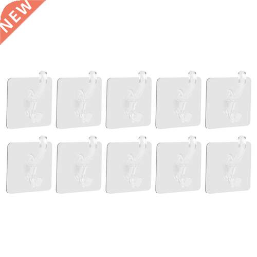 dhesive Wll Hooks 10 Pcks Hevy Duty dhesive Hook for