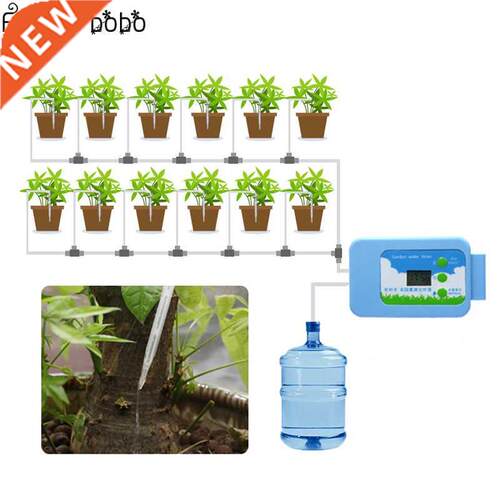 Drip irrigation LED Pump Automatic watering Set Plant Water