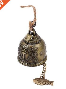 Buddha Statue Pattern Bell Blessing Feng Shui Wind Chime