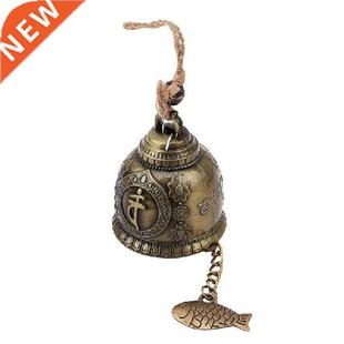 Buddha Statue Pattern Bell Blessing Feng Shui Wind Chime