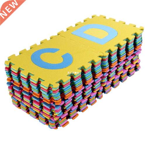 36pc Alphabet Numbers EVA Floor Play Mat Baby Room ABC Foam