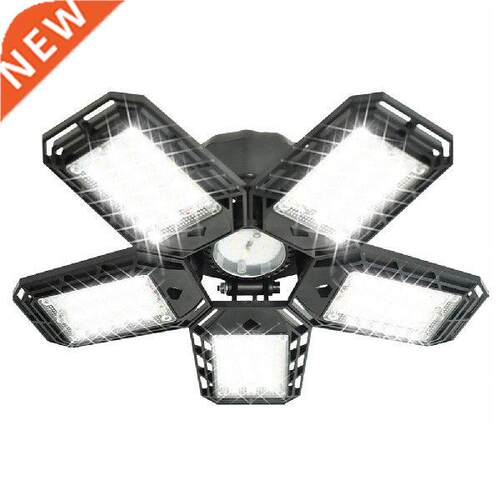 6500K LED Garage Lamp E27 Lamp Head Deformable Folding