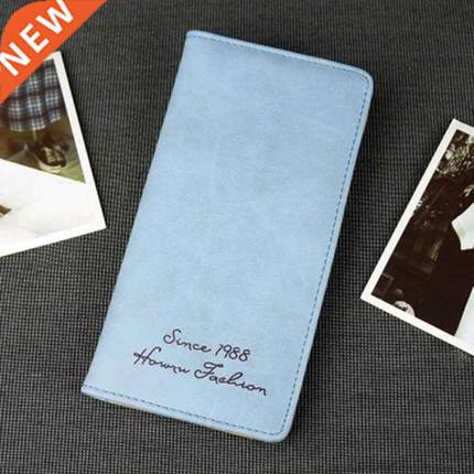 New Women Clutch Fashion PU Leather Wallets Female Long Fres