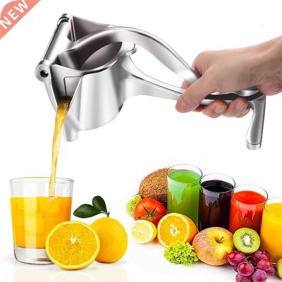 Kitchen Aluminum Alloy Manual Juice Squeezer Hand Pressure
