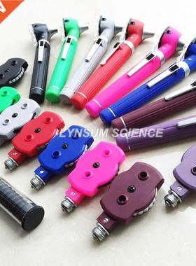 LED Fiber Optic Otoscope Ophthalmoscope Ear Care ENT Diagno