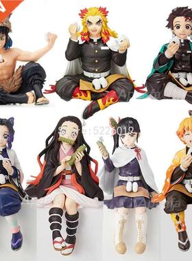 14cm Demon Slayer Anime Figure Kamado Rengoku Kyoujurou Acti