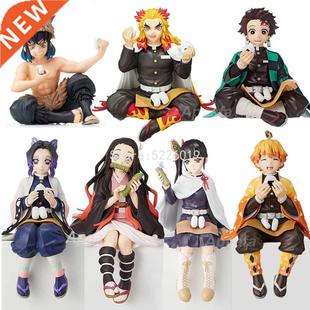 14cm Demon Slayer Anime Figure Kamado Rengoku Kyoujurou Acti