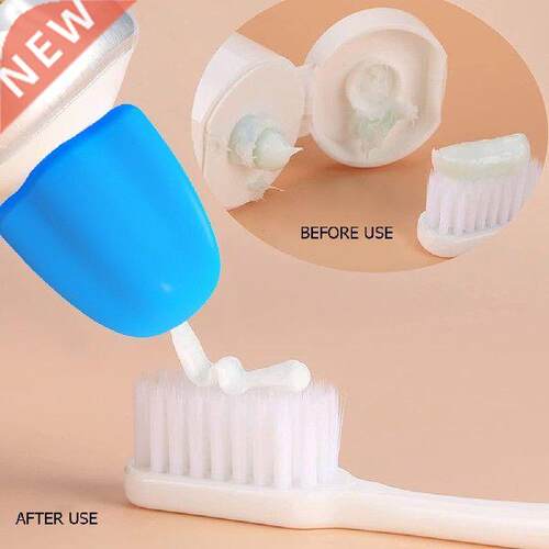 Silicone Toothpaste Cap Self-sealing Toothpaste Squeezer
