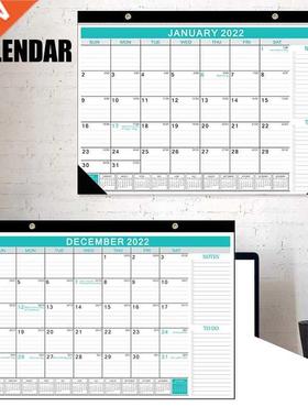 2022 Wall Calendar Count Down Planner with Schedule Memo Pee
