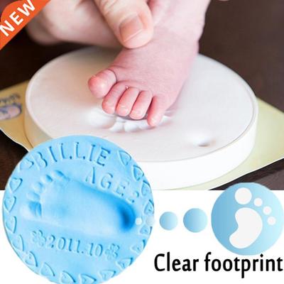 Baby Footprint Clay Baby  Hand Print Footprint Imprint Ba