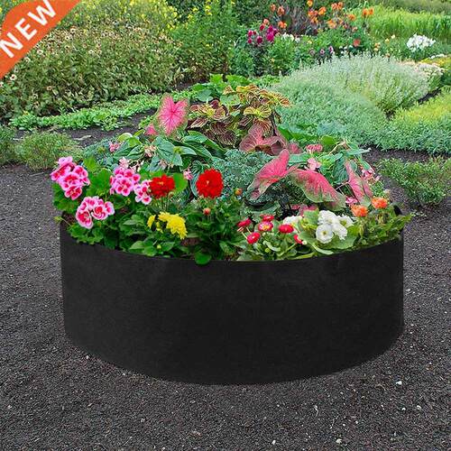10/40/50/100 Gallons Fabric Garden Raised Bed Round Planting