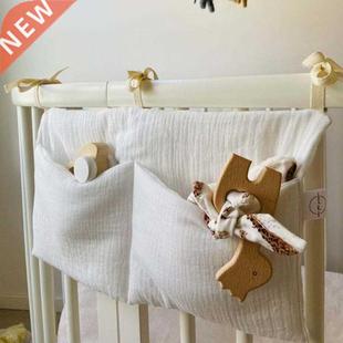 Crib Cotton Diaper Bottle Molar Toy Storage Bag Used to Stor