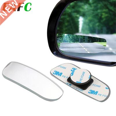 2pcs Car Mirror 60 Degree Wide Angle Convex Blind Spot Mirr