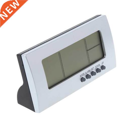 Snooze LCD Alarm Clock Time Calendar Thermometer Temperature