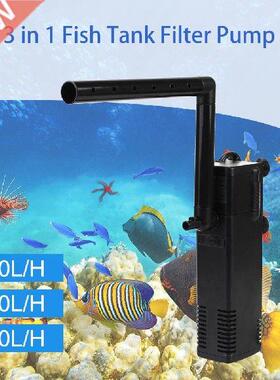 Turtle Tank Filter Submersible Water Filter Pump Low Level