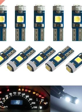 10pcs 12V canbus T5 58 74 286 W1.2W Super Bright 00 LED