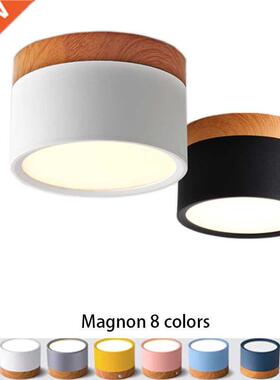 LED Down Light 7W 15W Macaroon Aluminum Ceiling Nordic Woo