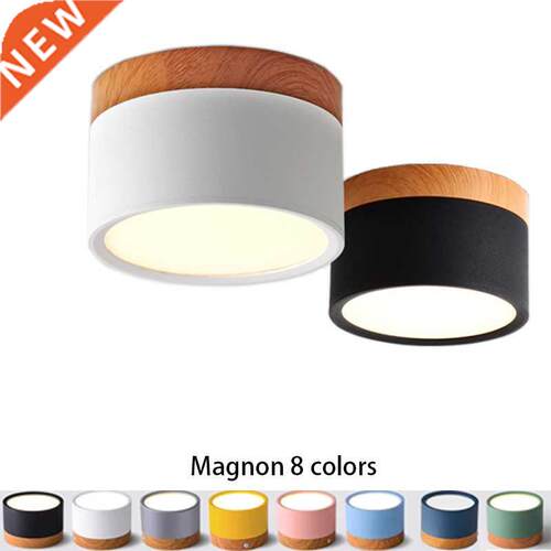 LED Down Light 7W 15W Macaroon Aluminum Ceiling Nordic Woo