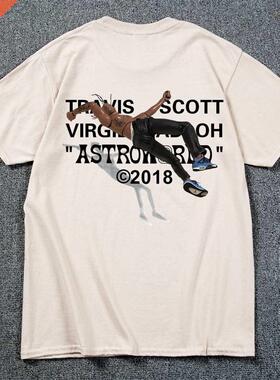 2022 New Fashion Hip Hop T Shirt Men Women Travis Scotts AST
