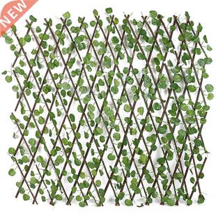Expandable Faux lvy Privacy Fence Home Retractable Artificia