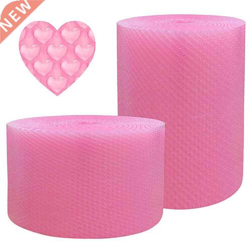 20cm x 5 meter Pink Air Bubble Roll Love Heart-shaped Party