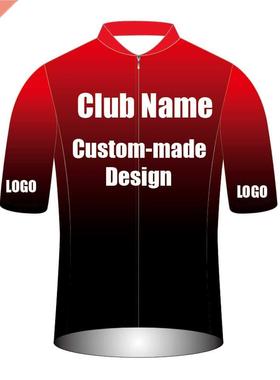 Custom team Cycling Jersey DIY design Logo Summer Short Slee