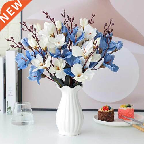 5 Forks 20 Heads Tangpu Simulation Bouquet Magnolia Home Dec
