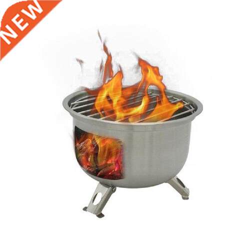 Mini Outdoor Firewood Stove Portable Camping Picnic Bbq