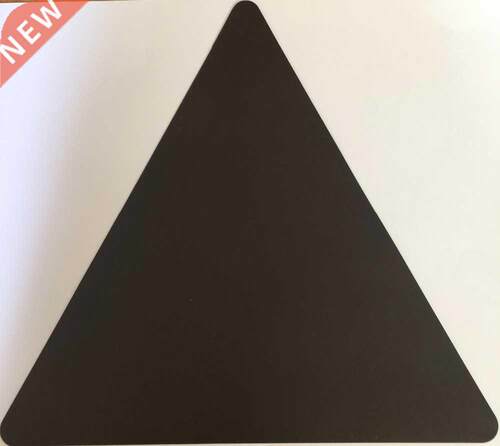 2pcs triangle shape Flexible Magnetic sheet Rubber Magnet tr