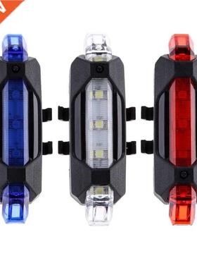 Bicycle Light Waterproof Rear Tail Light LED USB Style Recha