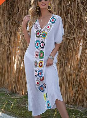 Women Beach Dress Cover-Ups Swimsuit Cover Ups 2021 Beachwea