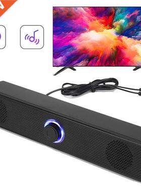 PC Soundbar Wired and Wireless Bluetooth Speaker USB Powered