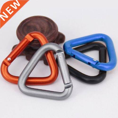 Triangle Carabiner Aluminum Alloy Keychain Hanging Snap