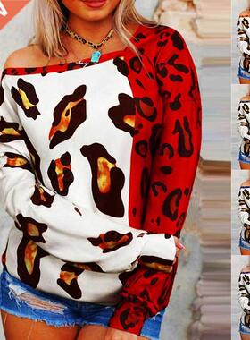 S-5xl Full-size Printed Diagonal Shoulder Blazer for ladies